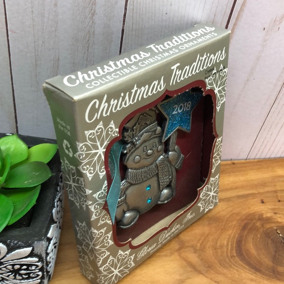 NIB! Snowman Ornament, 2018 - Picture 2 of 5